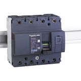 Miniature circuit-breaker, Acti9 NG125N, 3P+N, 125 A, C curve, 25 kA (IEC 60947-2)