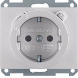 SCHUKO soc.out. residual current circuit-breaker,enhncd contact prot.,