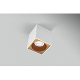 PLAFONIERA LED ESSENZA QUBE BIANCA/GOLD