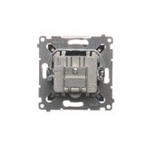 Triple switch with backlight, 10AX, light gray matt