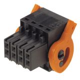 PCB plug-in connector, female plug, 3.50 mm, Number of poles: 36, 180°, Tension-clamp connection, Clamping range, max. : 1 mm², Box