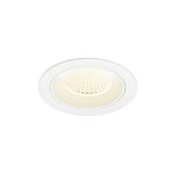 NUMINOS© M, recessed ceiling light, 4000K, 40ø IP20 round wh