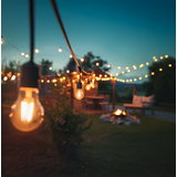 FIESTA LED FILO LUCI NERO 10M - 220-240V