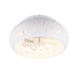 Bidar ceiling fan 3xE27 matt white