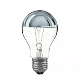 Incandescent Bulb A60 silver top 230V 100W E27 silver Bellight