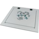 XSPTA1104 Top plate, for arc protection, for WxD=1100x400mm, grey