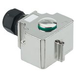 Hood version with M20 outlet, 30 V, , LED: No, LED initiator: No, Wiring type: None