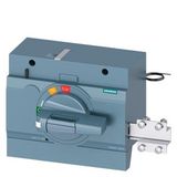 front mounted rotary operator standard IP30 with door interlock 24 V DC lighting kit and