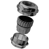 Cable Gland  M40,  Metal, IP68, Clamping Range 15-27
