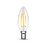 Filament Candle(C35) 4.2W Dimmable SBC(B15) 4000K Clear
