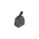 Position switch with one-way roller, external gasket