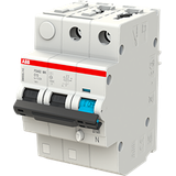 Earth leakage protection with overcurrent protection C Kar, 13A, 30mA, 6kA 2P