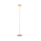 Suarez LED floor lamp sand rechargeable
