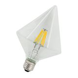 LED Filament Pyramid E27 240V 3W 2200K Dimm