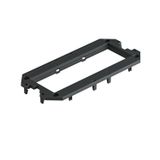 UT3 P3 Cover plate for UT3, 3 Modul45 165x76x4