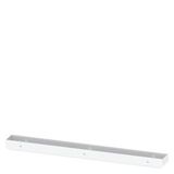 SIVACON, roof tray rims, for cubicle side, IPX1, D: 400 mm, RAL 7035
