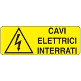 Rectangular danger sign - 350 x 125 mm