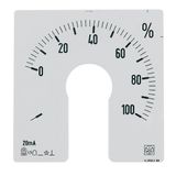 AQ72M - Interchangeable scale for ammeters (by CT) - In: 4÷20mA