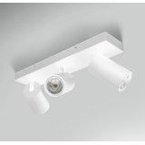 FARETTO SOFFITTO ENFASI SQUARE BIANCO