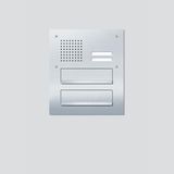 CL 411 BD2A 02 N Siedle Classic pass-through letterbox front panel audio