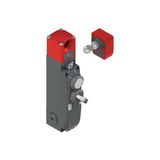 NG series safety switch with lock and integrated control devices, with actuator