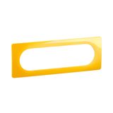 PLATE 3G LARGE SAFFRON YELLOW