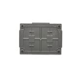 Single switch, (module), 16AX, Screw, cream white/electro white