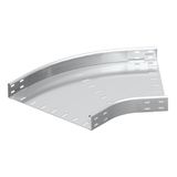 RBU 45 640 A2  Arc 45°, non-perforated, round design, 60x400, Stainless steel, material 1.4307, A2, 1.4301 without surface. modifications, additionally treated