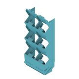 Side element, OMNIMATE Housing - series CH20M  light blue, Side element, Width: 45 mm