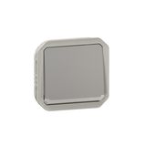 PLEXO DOUBLE POLE SWITCH - GREY - MECHANISM