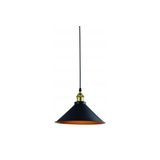 Ceiling fixture MANI 2, 4076,AC220-240V,50/60Hz,1*E27, IP20, Diameter 30 CM,single,black/gold