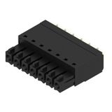PCB plug-in connector, female plug, 3.81 mm, Number of poles: 7, 180°, PUSH IN with actuator, Clamping range, max. : 1.5 mm², Box