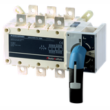 Manually operated transfer switch SIRCOVER PV 4P 400A front operation