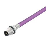 Built-in plugs, M12, PG 9, Number of poles: 2, 2 m