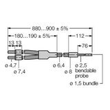 Glass Fiber Bifurcated Fiber   BP13P