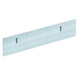 GR-KS FS  Sign holder, for grid gutters, 252x45, Steel, St, strip galvanized, DIN EN 10346