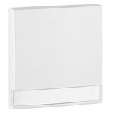 ROCKER F/SWITCHES W/IDENT CARD WHITE