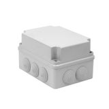 Hermetic box with glands