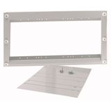 BPZ-FP-XNH1/2/SASY-400-MV Multiple mounting front plate for NH switch-disconnectors, W=400mm, XNH1/2 3p, busbar mounting