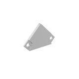 LINE20 CORNER ENDCAP-FLAT ANODISED 2 PCS