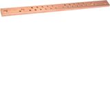 Copper rail quadro 32x5 L1750 mm