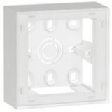 Surface mounting box Arteor - Brit./Germ./French std - 38mm depth- 2 mod- 1-gang