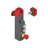 NG series safety switch with lock and integrated control devices, with actuator