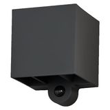 LED wall light Endura Style adjustable beam sensor USB dark grey