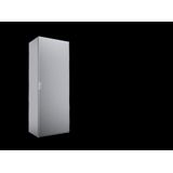 Free-standing enclosure system, 600x1600x400 mm, Stainless Steel, mounting plate