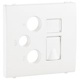 COV F/R-TV-SAT-RJ45/R-TV-SAT-RJ45-FO MULT SOC