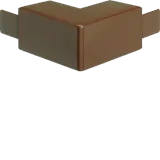 Outside corner Hager tehalit. LF 40×40mm brown IP30