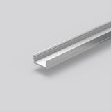 Aluminium profile L 3000 B 18 H 9 colour: aluminium