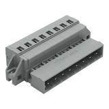 1-conductor male connector CAGE CLAMP® 2.5 mm² gray
