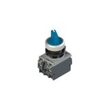 Complete unit with illuminated 4 positions selector, fixing adapter and contacts